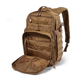 5.11 Tactical Rush12 2.0 rygsæk, 24 liter i farven Kangaroo med åben frontlomme