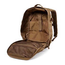 5.11 Tactical Rush12 2.0 rygsæk, 24 liter i farven Kangaroo med åbent hovedrum