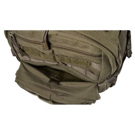 5.11 Tactical Rush12 2.0 rygsæk, 24 liter i farven Ranger Green set med lille åbent rum