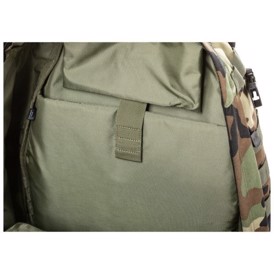 5.11 Tactical Rush24 2.0 Rygsæk 37 liter i farven Woodland Camo set med polstret ryg rum