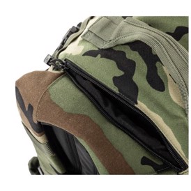 5.11 Tactical Rush24 2.0 Rygsæk 37 liter i farven Woodland Camo set med lomme til vandblære