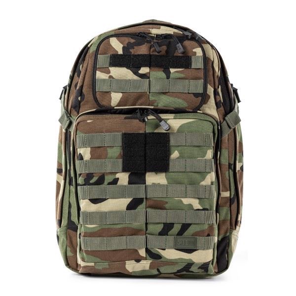 5.11 Tactical Rush24 2.0 Rygsæk 37 liter i farven Woodland Camo