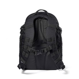 5.11 Tactical Rush24 2.0 Rygsæk, 37 liter i farven Sort set bagfra