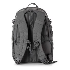 5.11 Tactical Rush24 2.0 Rygsæk, 37 liter i farven Storm set bagfra