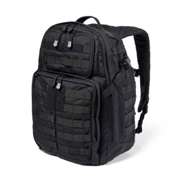 5.11 Tactical Rush24 2.0 Rygsæk, 37 liter i farven Sort set i højre vinkel forfra