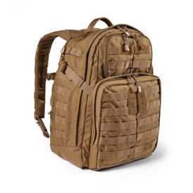 5.11 Tactical Rush24 2.0 Rygsæk, 37 liter i farven Kangaroo set i vinkel forfra