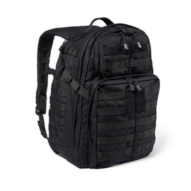 5.11 Tactical Rush24 2.0 Rygsæk, 37 liter i farven Sort set i vinkel forfra