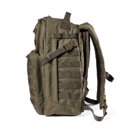 5.11 Tactical Rush24 2.0 Rygsæk, 37 liter i farven Ranger Green set fra højre side