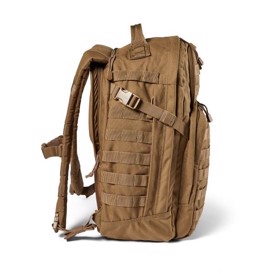 5.11 Tactical Rush24 2.0 Rygsæk, 37 liter i farven Kangaroo set fra venstre side