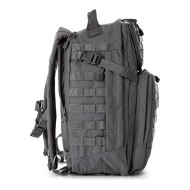 5.11 Tactical Rush24 2.0 Rygsæk, 37 liter i farven Storm set fra venstre side