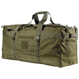 5.11 Tactical Rush LBD XRAY Duffelbag med skulderstropper i farven Tac Od