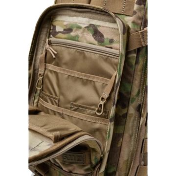 5.11 Tactical Rush Moab10 Sling Pack, 18 liter, MultiCam set med detaljer