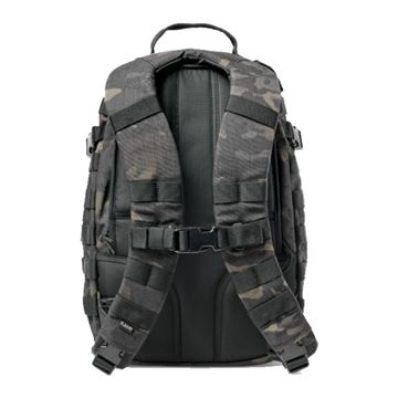 5.11 Rush12 2.0 Rygsæk, 24 liter set i farven MultiCam Black bagfra
