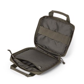 Single Pistol case fra 5.11 Tactical i farven Ranger Green set åben