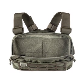 5.11 Tactical Skyweight Survival Chest Pack set i farven Sage Green med åben front