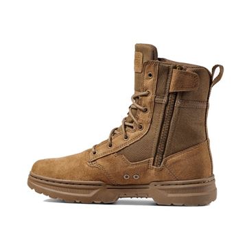 5.11 Tactical Speed 4.0 8" Desert Støvler set i farven Dark Coyote fra indersiden