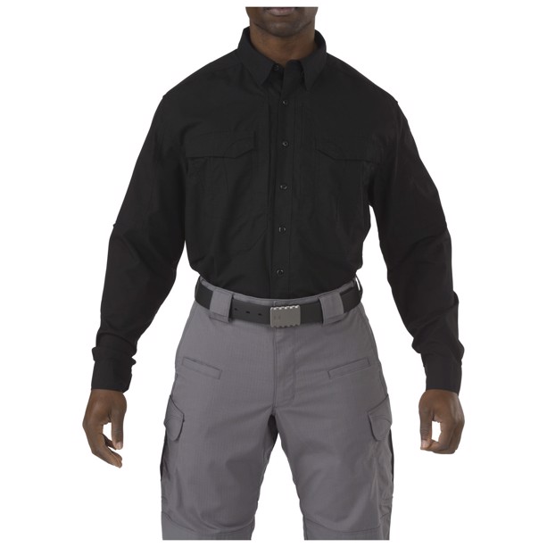 5.11 Tactical Stryke Skjorte med Lange ærmer i farven sort 