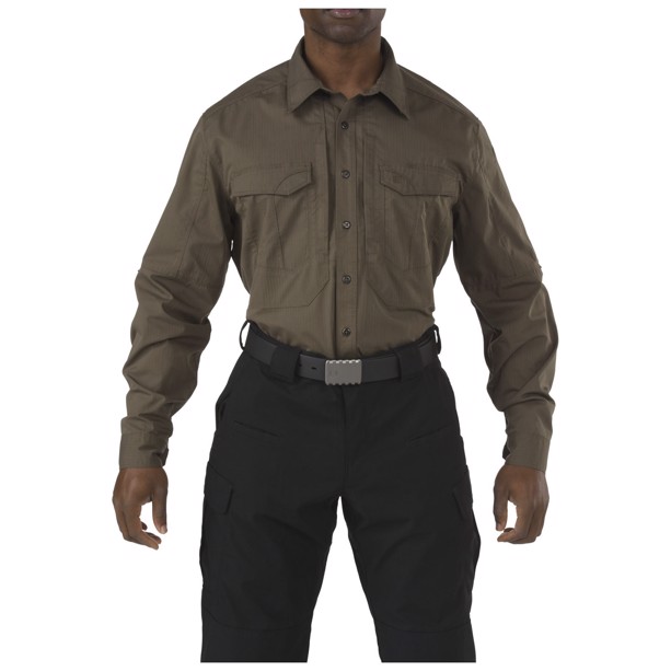 5.11 Tactical Stryke Skjorte med Lange ærmer i farven Tundra