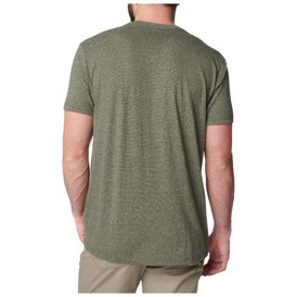 5.11 Tactical Triblend Legacy T-shirt i farven Military Green Heather set bagfra