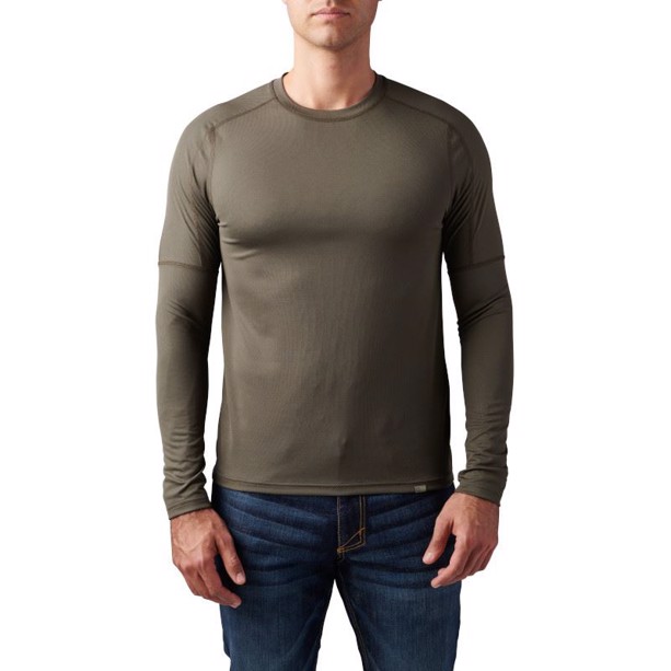 Tropos Baselayer trøje fra 5.11 i Ranger Green