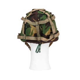 Hjelmovertræk i engelsk camouflage