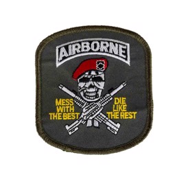 Army mærke - Airborne - mess with the best