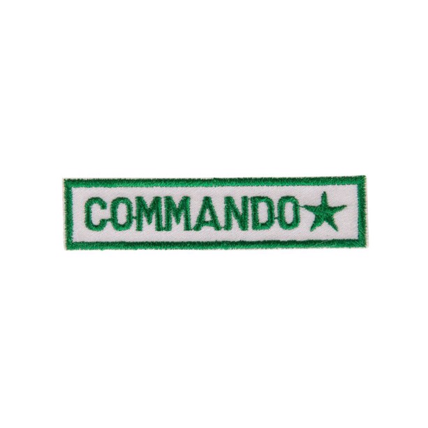 Militær Commando stofmærke til tøj og tekstiler