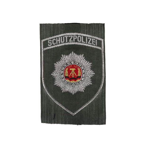 Østtysk Schutzpolizei stofmærke