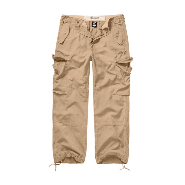 Brandit Hudson Ripstop cargo pants i camel