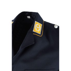 Pilot uniformsjakke tysk med mærker og sølvknapper 