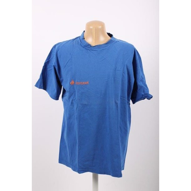 T-shirt, DK CF, broderet "CF-korpset", L