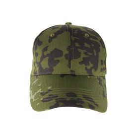 Militær cap i dansk camouflage ripstop