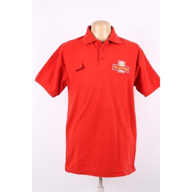 Royal Mail polo shirt - rød med logo