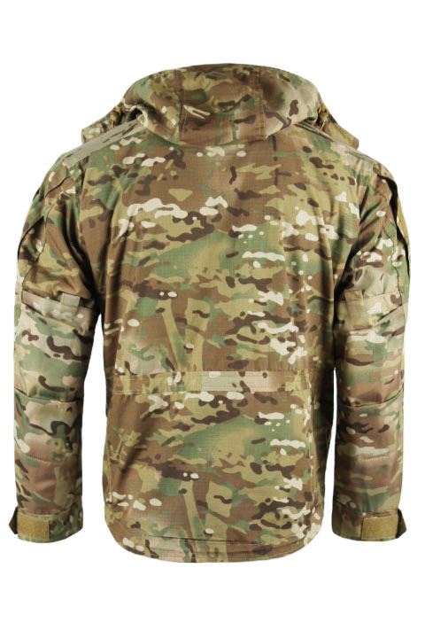 Camouflage overgangsjakke, multicam fede