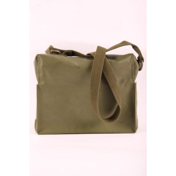 Radiotaske, Grøn,  Gummieret nylon