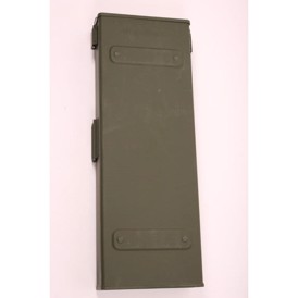 Mine detektor i opbevaringskasse