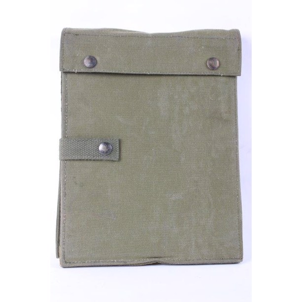 kort mappe DK militær grøn khaki webbing smart