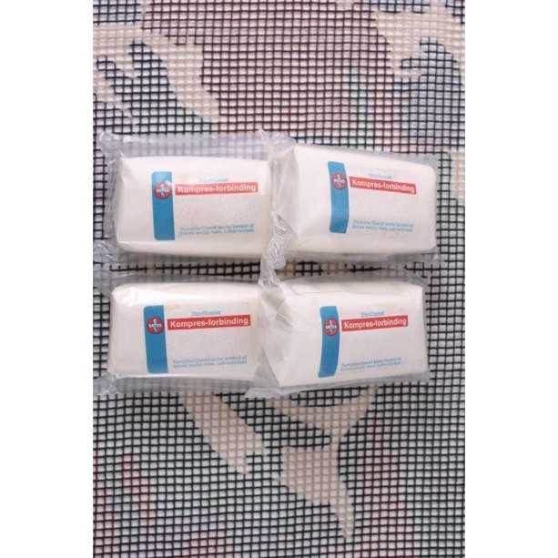 Kompresforbinding - sæt med 4 stk