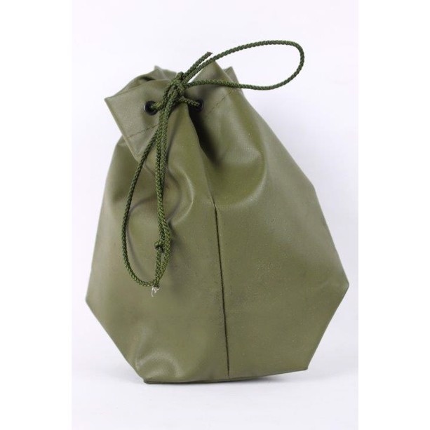 Overtræk til Advarselsblink fra Dansk Militær Grøn gummieret nylon-webbing snorlukning