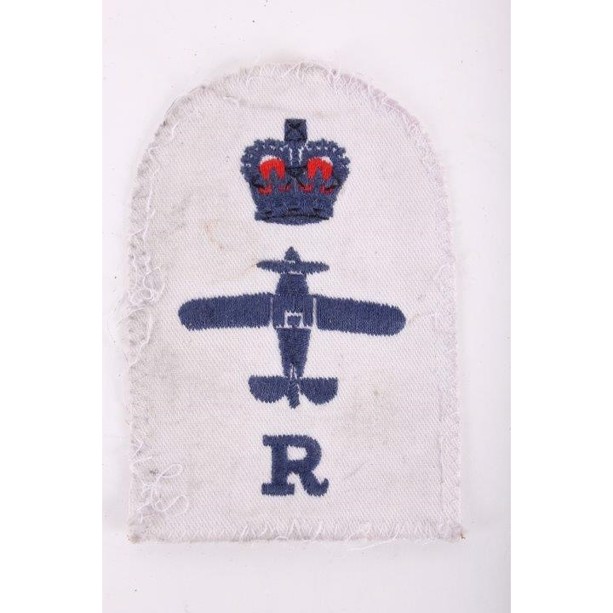 Royal Airforce patch med krone og fly