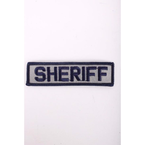 SHERIFF refleksmærke, 100x25 mm