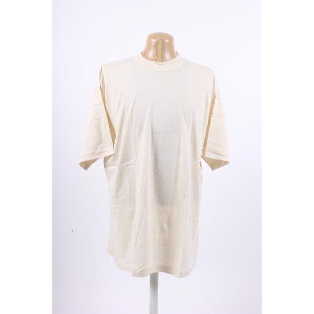 T-shirt naturfarvet bomuld