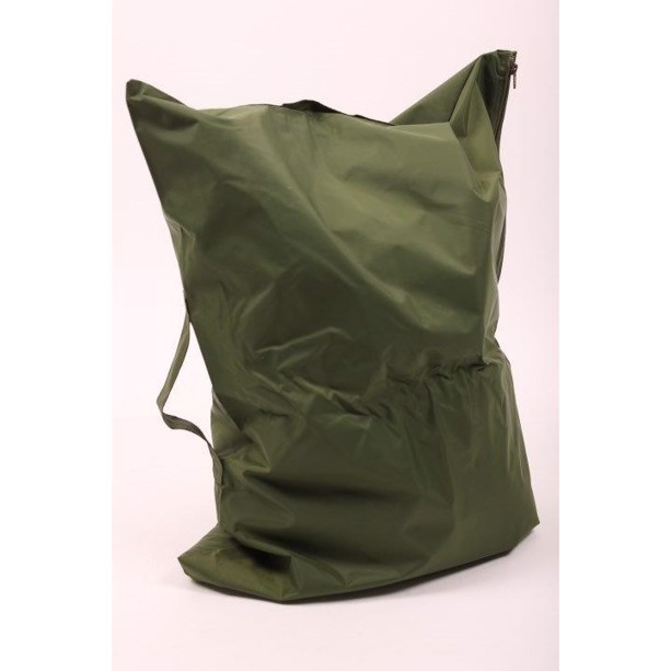 pose til opbevaring af sovepose grøn nylon
