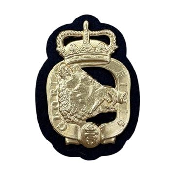 Afdelingsmærke Prinsens Livregiment, Højre, Ubrugt set med sort filtunderlag