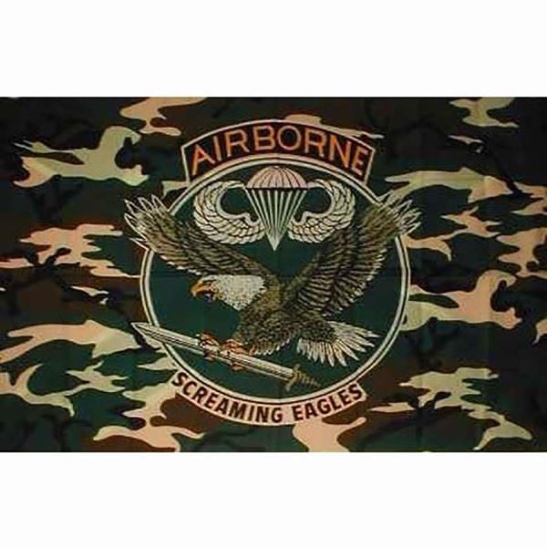 U.S. Airborne Screaming Eagles flag