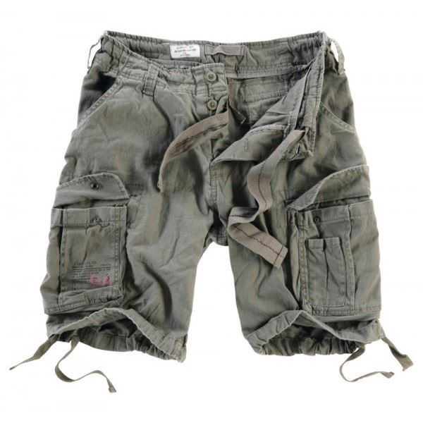 Vintage shorts Airborne i oliven