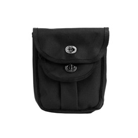 Ammo pouch i sort med drejelåse