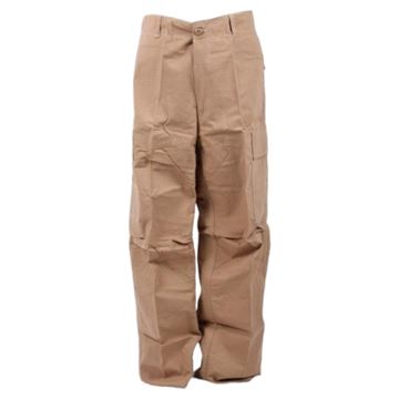 Army bukser model M/65, Khaki, Ubrugt