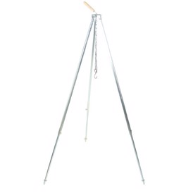 Jernstativ på 1,7 meter til bålgryde 