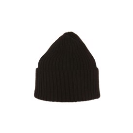 MJM beanie i sort merino uld